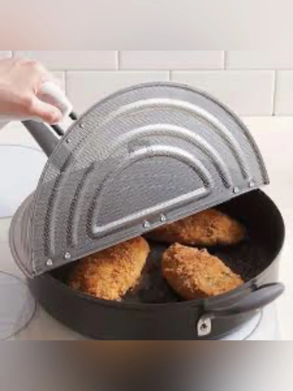 Pampered Chef Splatter Screen like new